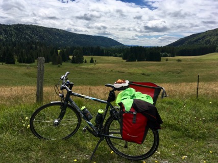 Bicycle in te Jura